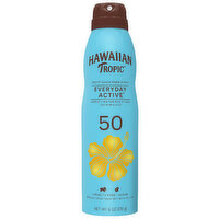 Hawaiian Tropic Broad Spectrum Sunscreen Spray SPF 50, 6 Ounce