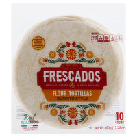 Frescados Tortillas, Flour, Burrito Style, 10 Each