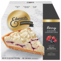 Edwards  Signatures Cheesecake, Whipped, Berry, 23.5 Ounce
