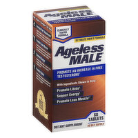 Ageless Male Ultimate Men's Formula, Tablets, 60 Each