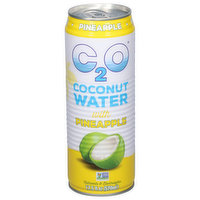 C2O Coconut Water, with Pineapple, 17.5 Fluid ounce