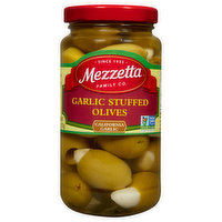 Mezzetta Olives, Garlic Stuffed, 6 Ounce