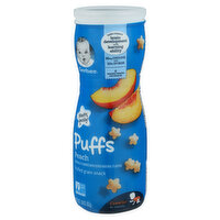 Gerber Puffs, Peach, 1.48 Ounce