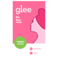 Glee Wax Strips, Face, 1 Each