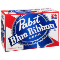 Pabst Blue Ribbon Beer, Pounder Pack, 24 Pack, 24 Each