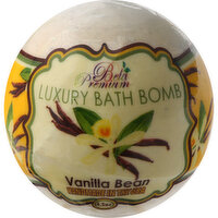 Bela Bath Bomb, Luxury, Vanilla Bean, 4.5 Ounce