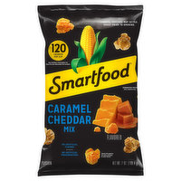 Smartfood Popcorn, Caramel Cheddar Mix, 7 Ounce