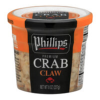 PHILLIPS Crab, Premium, Claw, 8 Ounce