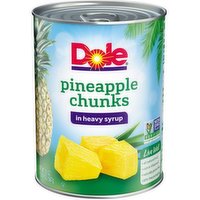 Dole Pineapple Chunks in heavy Syrup, 20 Ounce