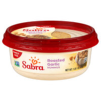Sabra Hummus, Roasted Garlic, Family Size, 17 Ounce