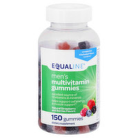 Equaline Multivitamin Gummies, Strawberry and Berries, Men's, 150 Each