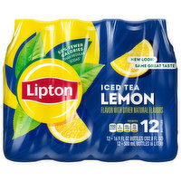 Lipton Iced Tea, Lemon, 12 Each