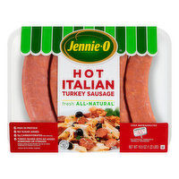 Jennie O Turkey Sausage, Hot Italian, 19.5 Ounce
