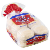 Cub Rolls, Enriched, White, Brown N' Serve, 12 Each