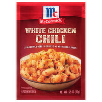 McCormick Seasoning Mix, White Chicken Chili, 1.25 Ounce