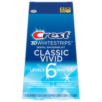 Crest  3D WhiteStrips Dental Whitening Kit, Classic Vivid, 1 Each