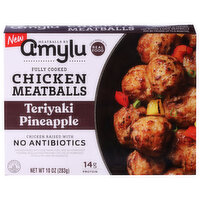 Amylu Chicken Meatballs, Teriyaki Pineapple, 10 Ounce