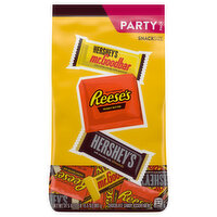 Hershey's Chocolate Candy, Assorted, Snack Size, Party Pack, 31.5 Ounce