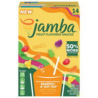 Jamba Fruit Flavored Snacks, Mango-A-Go-Go, 14 Each