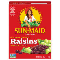 Sun-Maid California Sun-Dried Raisins 9 oz Bag in a Box, 9 Ounce