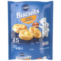 Pillsbury Biscuits, Garlic Cheddar, 15 Each