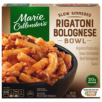 Marie Callender's Rigatoni Bolognese Bowl Frozen Meal, 12 Ounce