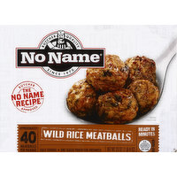 No Name Meatballs, Wild Rice, 20 Ounce