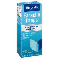 Hyland's Naturals Earache Drops, Day & Night, Ages 2+, 0.33 Fluid ounce