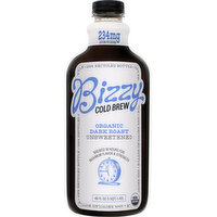 Bizzy Coffee, Organic, Dark Roast, Cold Brew, 48 Fluid ounce
