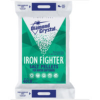 Diamond Crystal Iron Fighter Salt Pellets for Water Softeners, 40 Pound