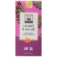 Endangered Species Dark Chocolate, Caramel & Sea Salt, 60% Cocoa, 3 Ounce