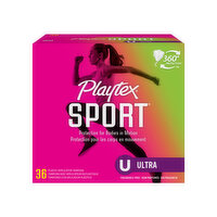 Playtex Sport Sport Ultra Absorbency Tampons, 36 Each