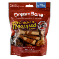 DreamBone Chicken Wrapped Chews, Mini, 15 Each
