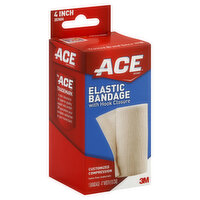 Ace Elastic Bandage, with Hook Closure, 4 Inch Width, 1 Each