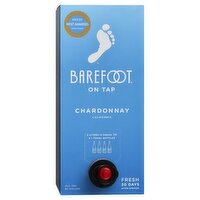 Barefoot Cellars On Tap Chardonnay White Wine 3L, 3 Litre