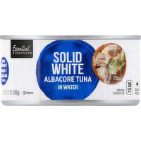 Essential Everyday Albacore Tuna, Solid White, in Water, 12 Ounce