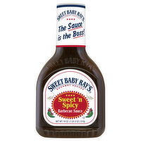 Sweet Baby Ray's Barbecue Sauce, Sweet 'n Spicy, 18 Ounce