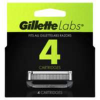 Gillette Razor Blade Refills, 4 Refills, 4 Each