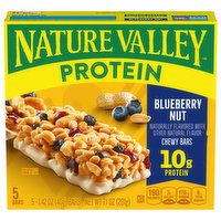 Nature Valley Chewy Bars, Blueberry Nut, 5 Each