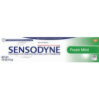 Sensodyne Toothpaste, Fresh Mint, 4 Ounce