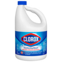 Clorox Bleach, Disinfecting, 3.78 Quart