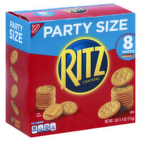 Ritz Crackers, Party Size, 8 Packs, 27.4 Ounce