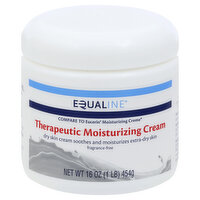 Equaline Moisturizing Cream, Therapeutic, 16 Ounce