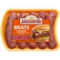 Johnsonville Flame Grilled Fully Cooked Original Bratwurst, 14 oz