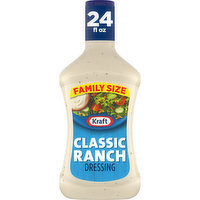 Kraft Classic Ranch Salad Dressing Family Size, 24 Fluid ounce