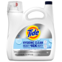 Tide Detergent, Hygienic Clean, 10x Heavy Duty, 154 Fluid ounce