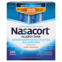 Nasacort Allergy, 24HR, Original Prescription Strength, 2 Each