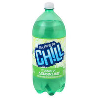 Super Chill Soda, Lemon Lime, Diet, 67.6 Ounce