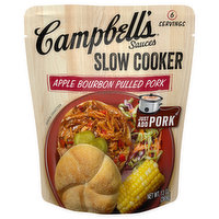 Campbell's Sauces, Apple Bourbon Pulled Pork, Slow Cooker, 13 Ounce