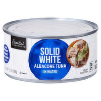 Essential Everyday Albacore Tuna, Solid White, in Water, 12 Ounce